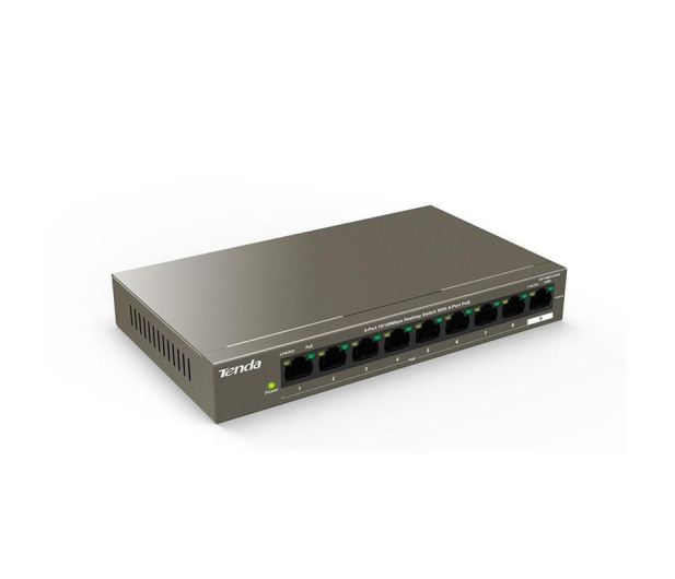 Tenda TEF1109P-8-63W 9-portowy 10/100 Mb/s - 1391965 - zdjęcie 2